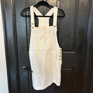 Free People overall mini dress NWT